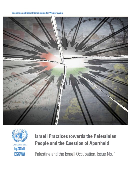 UN ESCWA Israeli Practices cover