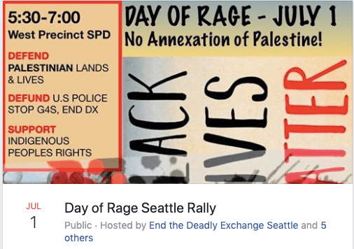 Day of Rage Seattle Rally